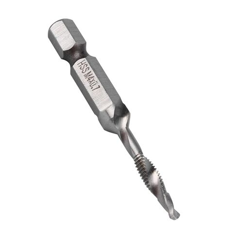 Hex Shank Drill Bit Set M4, HSS Taper Drill Bits with Self-Centering Point for Aluminum, Soft Metals, Iron One-Step Processing in Saudi Arabia