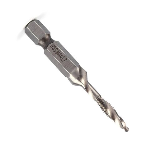 Hex Shank Drill Bit Set M4, HSS Taper Drill Bits with Self-Centering Point for Aluminum, Soft Metals, Iron One-Step Processing in Saudi Arabia
