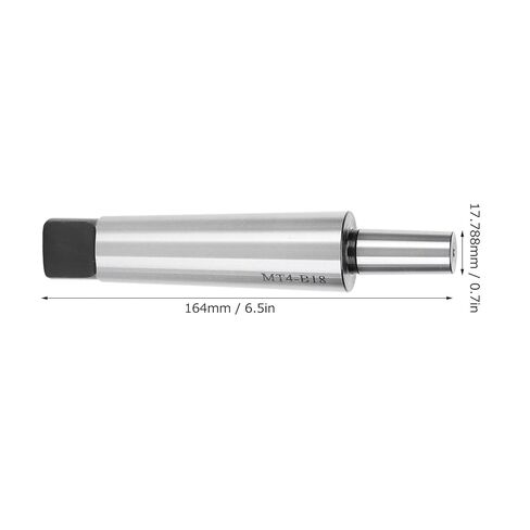 MT4 Taper Arbor، فولاذ عالي القوة، طلاء مقاوم للتآكل والتآكل، ساق طويلة، ملحق أداة تصنيع عالية الدقة لآلات الحفر in Kuwait