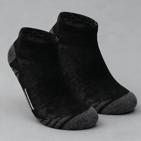 3 Pairs Mens Cushioned Ankle Socks, Low Cut Casual Socks for Women Men for Running, Cycling, Exercise Gifts for Friend Family in Saudi Arabia