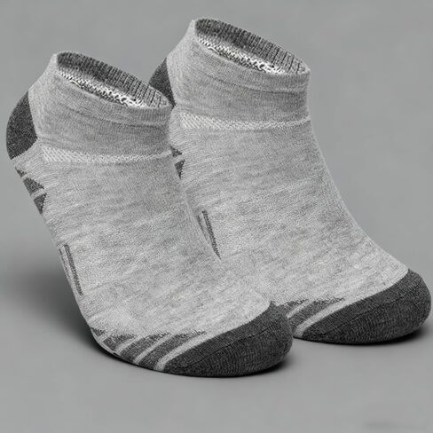 3 Pairs Mens Cushioned Ankle Socks, Low Cut Casual Socks for Women Men for Running, Cycling, Exercise Gifts for Friend Family in Saudi Arabia