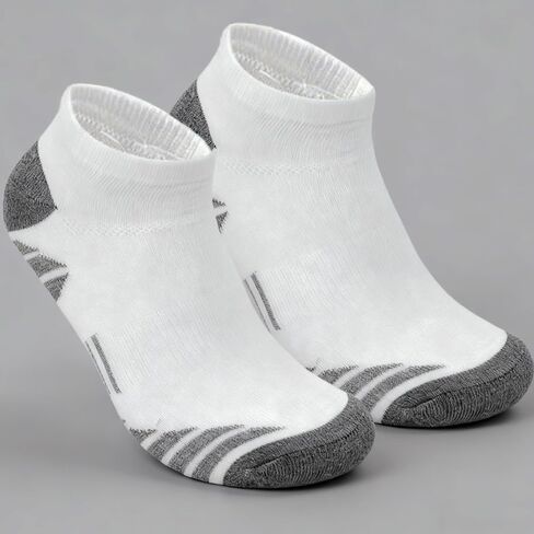 3 Pairs Mens Cushioned Ankle Socks, Low Cut Casual Socks for Women Men for Running, Cycling, Exercise Gifts for Friend Family in Saudi Arabia