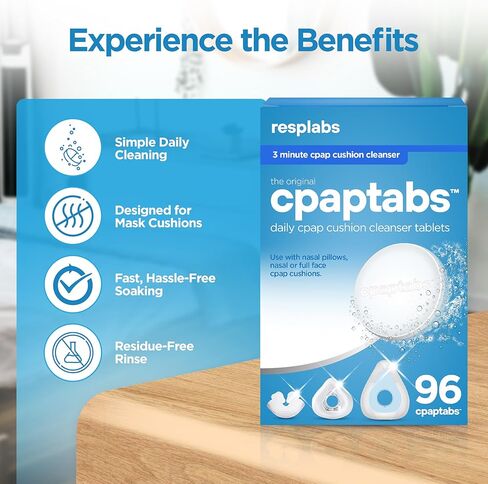 أقراص CPAPTABS CPAP CUSHION CLEANER in Saudi Arabia