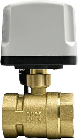 1/2 3/4 1 2 Inch Motorized Ball Valve 220V 12V 24V Brass Electric Three Wire Or Two Line 1Pcs(220AC_CR03) in Saudi Arabia