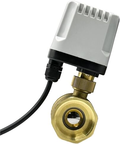 1/2 3/4 1 2 Inch Motorized Ball Valve 220V 12V 24V Brass Electric Three Wire Or Two Line 1Pcs(220AC_CR04) in Saudi Arabia