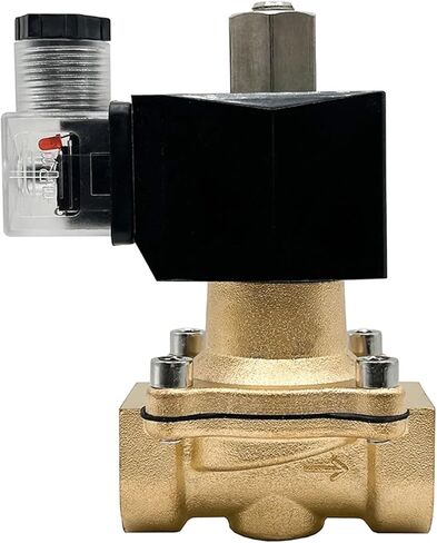 1-1/2 Inch Brass Solenoid Valve Normally Open 24V 12V 220V 110V Water/Gas Valves 1Pcs(G_380V) in Saudi Arabia