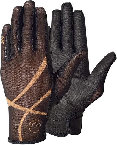 AK Summer Breathable Gloves – Embossed Synthetic Grip Palm, Air Mesh Back, Adjustable Velcro Wrist Closure, Lightweight Stretch Design for Sunny Weather AKRS-7007 in Saudi Arabia
