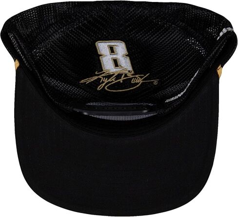 Checkered Flag Sports Kyle Busch #8 NASCAR 2024 3CHI Patched Sponsor Brushed Twill Black Rope Hat in Saudi Arabia