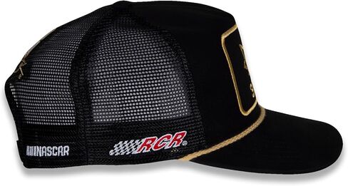 Checkered Flag Sports Kyle Busch #8 NASCAR 2024 3CHI Patched Sponsor Brushed Twill Black Rope Hat in Saudi Arabia