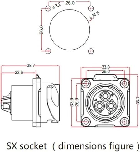 19 pin power circular connector female outdoor waterproof IP67 heavy duty in Saudi Arabia