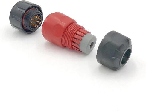 9 pin power signal industrial connector male outdoor waterproof M20 in Saudi Arabia