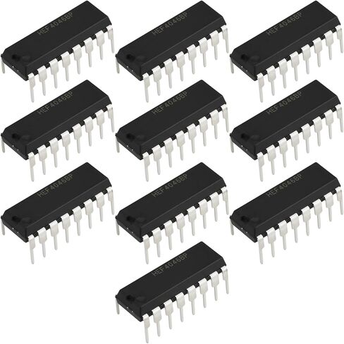 10Pcs Micropower Phase-Locked Loop IC DIP16 Package Compatible with HEF4046BP for Frequency and Signal Control Systems in Saudi Arabia