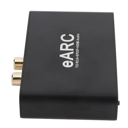 مستخرج صوت Earc، 24 بت 192 كيلو هرتز HDMI eARC ARC إلى محول صوت بصري مع التحكم في مستوى الصوت، HDMI، مخرج صوت بصري 3.5 مم، لمكبر صوت HDTV in Saudi Arabia