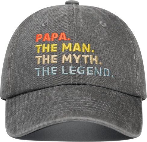 Papa Gifts for Men, Papa Gifts from Grandkids, Fathers Day Christmas Birthday Gift for Papas, Adjustable Papaw Hat in Saudi Arabia