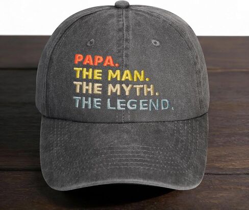 Papa Gifts for Men, Papa Gifts from Grandkids, Fathers Day Christmas Birthday Gift for Papas, Adjustable Papaw Hat in Saudi Arabia