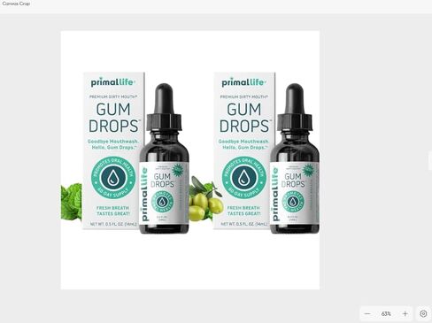 Primal Life Organics - مصل اللثة القذر، الزيوت العطرية الطبيعية، يعزز التنفس الجيد، غسول الفم، رائع على لثتك، باليو، عضوي، نباتي، خالي من الغلوتين (0.5 أونصة سائلة) 2PACK + ملصق LuxProdX in Kuwait