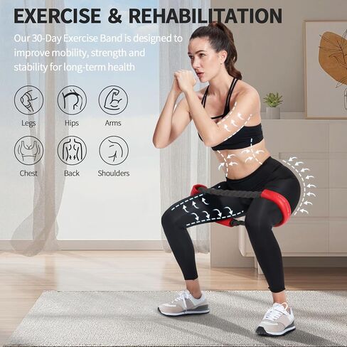 Hip & Core System, Resistance Loop to Stretch, Core Fitness Glute Workout Bands in Kuwait