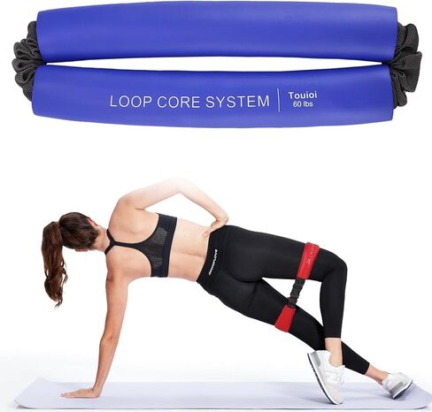 Hip & Core System, Resistance Loop to Stretch, Core Fitness Glute Workout Bands in Kuwait