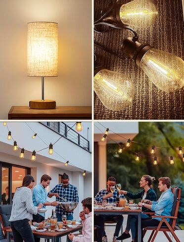 12 حزمة لمبات LED بديلة E12، T13 مصابيح LED للأضواء الخارجية مقاومة للكسر، مصابيح شمعدان E12 قابلة للتعتيم لأضواء الليل S14 G40 C7، ثريات للاستخدام الداخلي والخارجي in Saudi Arabia