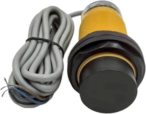 Capacitive Proximity Switch LJC38A4-20-Z/BX/AX NPN LJC38A4-20-Z/BY/AY PNP NO NC D38mm 3Wire Detective Distance 25MM DC6-36V(-20-Z AY PNP NC) in Saudi Arabia