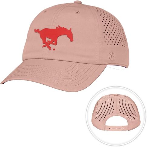 قبعة Desert Cactus Southern Methodist University Snapback - قبعة BreezePro مع حزام قابل للتعديل SMU Mustang Fans (BP1) in Kuwait