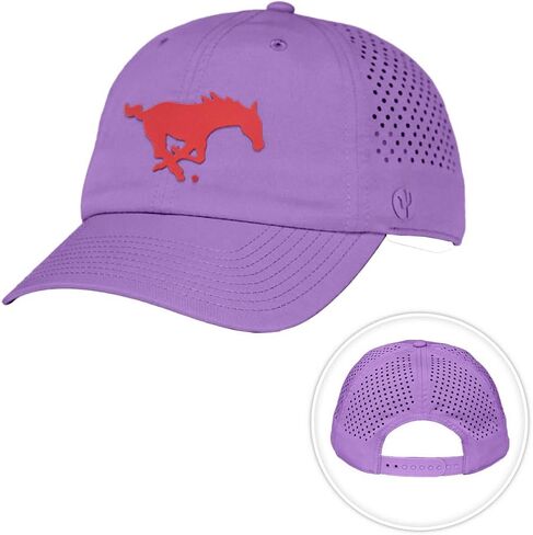 قبعة Desert Cactus Southern Methodist University Snapback - قبعة BreezePro مع حزام قابل للتعديل SMU Mustang Fans (BP1) in Kuwait