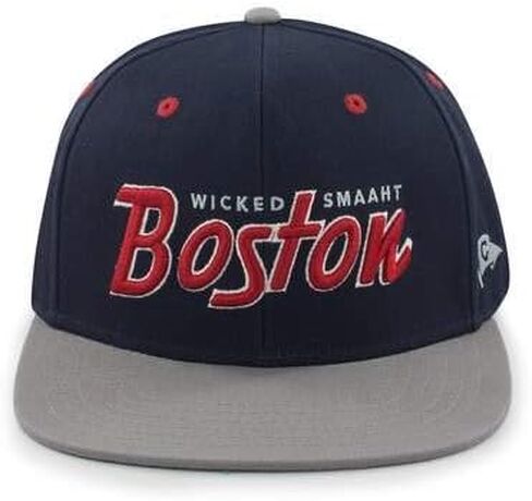 Chowdaheadz Boston Retrospect Two-Tone Snapback Hat Multi in Saudi Arabia