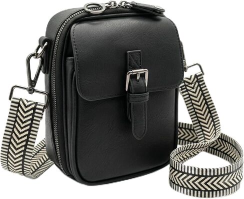 Small Crossbody Bags for Women,Travel Purse Vegan Leather Designer Shoulder Handbag Crossbody Wallet with Card Slots in Saudi Arabia