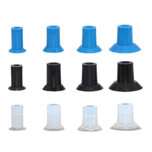 Open Bag Vacuum Suction Cup F18 22 26 33 Mechanical arm Industrial Pneumatic Accessory Silicone Nozzle(Royal Blue) in Saudi Arabia
