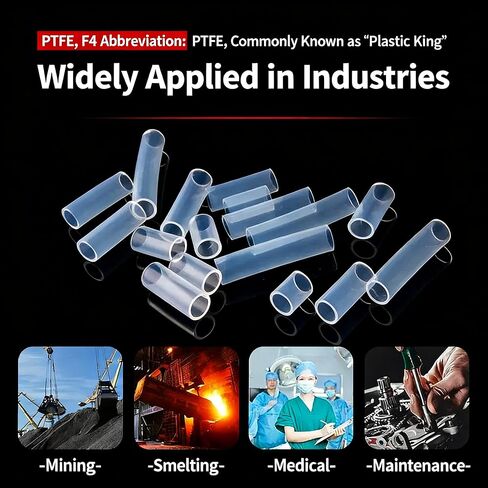 أنبوب PTFE شفاف لخيوط 1.75 مم، الطول 5 متر/16.4 قدم مع قاطع لمختبر Bambu Lab A1/A1 mini AMS/Ender 3 V3/P1S/X1C، أنبوب معرف 2.5 مم 4 مم OD Bowden مثالي لـ PLA/PETG/ABS in Saudi Arabia