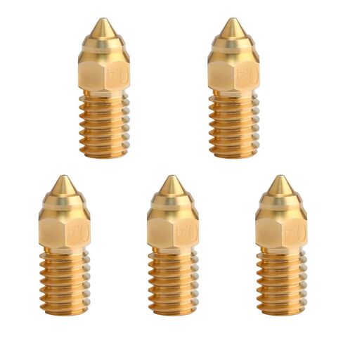 فوهة Ender 3 V3 SE 0.6 مم، فوهة نحاسية Ender 5 S1 عالية السرعة Hotend Extruder 0.6 مم لطابعة Ender 3 V3 SE، Ender 5 S1، Ender 7 ثلاثية الأبعاد. (5 قطع) in Kuwait