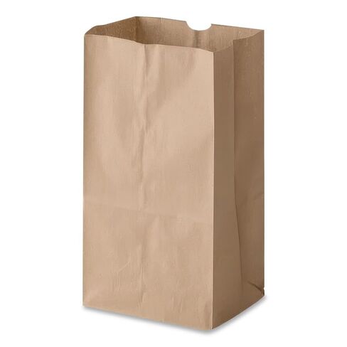 General GK5500 #5 Paper Grocery Bag, 35lb Kraft, Standard 5 1/4 x 3 7/16 x 10 15/16, (Case of 500 Bags) in Saudi Arabia