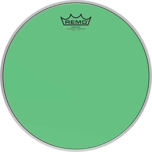 Remo Emperor Colortone Crimplock Green Tenor, Drumhead 12" in Saudi Arabia