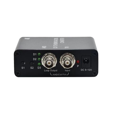 محول 4K TVI/AHD/CVI إلى HDMI/VGA/VCVBS يدعم الكاميرا حتى مدخل 4K(8MP)، حلقة BNC واحدة للشاشة أو DVR in Kuwait