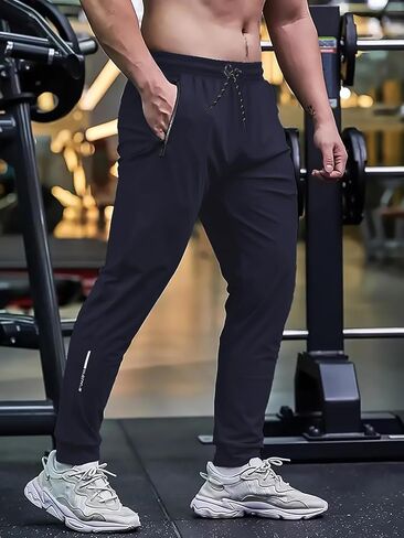 Mens Big and Tall Sweatpants Athletic Plus Size Joggers Lounge Drawstring Elastic Bottom Pant with Pocket in Saudi Arabia