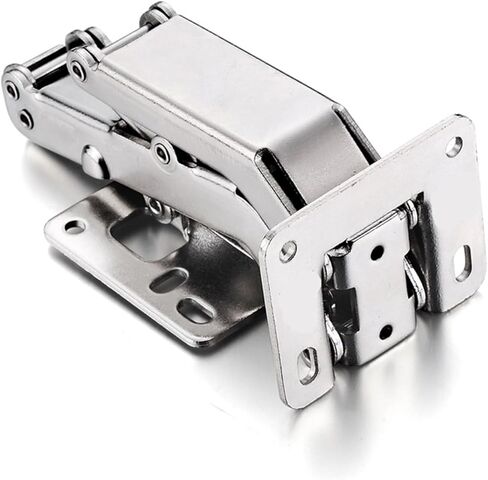 165/170/175 Degree No-Drilling Hole Spring Angle Hinges Cupboard Door Thick Board Furniture Hardware 1Pcs in Saudi Arabia