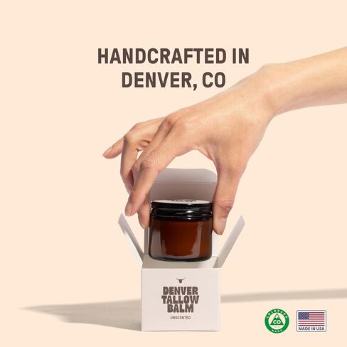 Relaxation Tallow Balm – With Lavender Essential Oil, Grassfed Beef Tallow, Raw Honey – Calming Balm – 2oz in Saudi Arabia