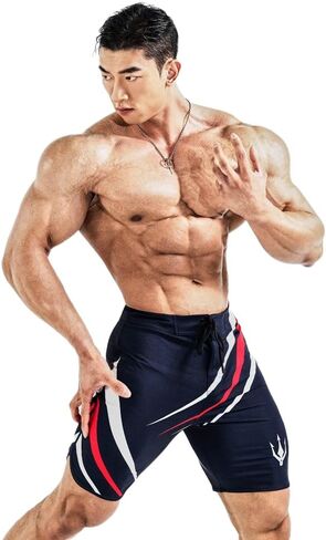 FIED IFBB شورت اللياقة البدنية للرجال مقاس 15 بوصة، سروال كمال الأجسام، سريع الجفاف in Kuwait