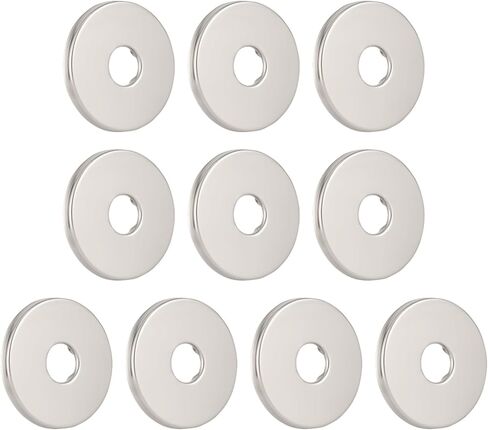 1/2 Inch Modern Shower Arm Flange,Universal Replacement Escutcheon Cover Plate Round Escutcheon Cover Plate for Shower Head Arm（10pcs） in Saudi Arabia