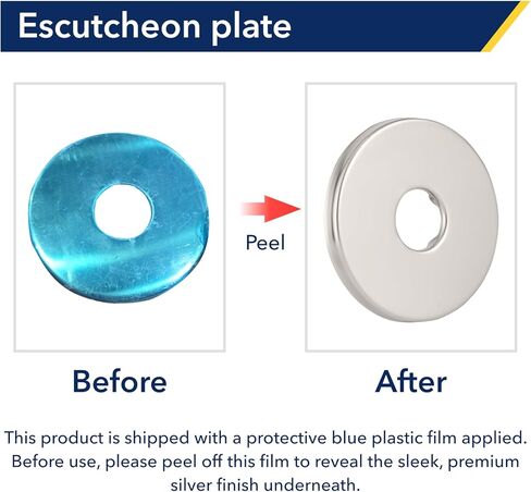1/2 Inch Modern Shower Arm Flange,Universal Replacement Escutcheon Cover Plate Round Escutcheon Cover Plate for Shower Head Arm（10pcs） in Saudi Arabia