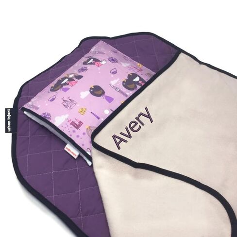 Urban Infant Tot Cot Kids Nap Mat - Toddler Preschool Daycare Bedding Cover with Blanket and Pillow - Balloons in Kuwait