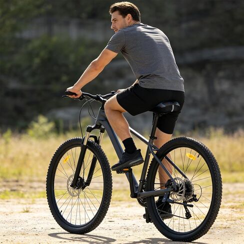 Gel Bike Seat Cushion Cover with Adjustable Velcro Straps, Universal Comfort Padded Seat for Men & Women, Fits Peloton, Indoor & Outdoor Bicycles (11"x7") in Saudi Arabia