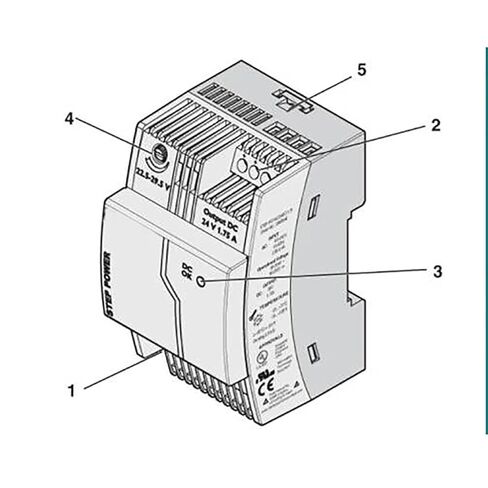 1 قطعة Step-PS/ 1AC/24DC/1.75 2868648 لتحويل التيار الكهربائي in Kuwait