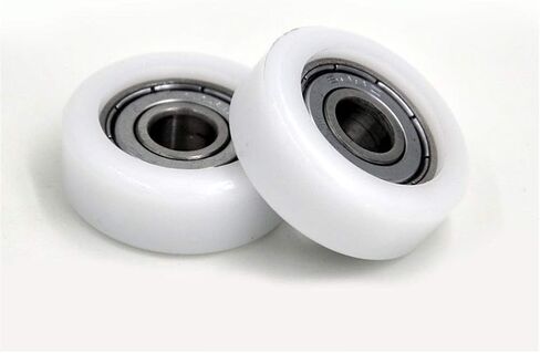 منتجات نقل الطاقة 608 ZZ محمل كروي مغطى ببلاستيك POM 8x30x11mm 608 Z 2Z محامل بكرة بلاستيكية محامل كروية in Kuwait