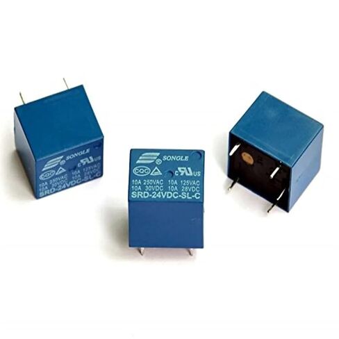 SRD-24VDC-SL-C 24VDC 10A 250 VAC Power Relay PCB Type T73-24V 5 feet 125V 50pcs in Saudi Arabia
