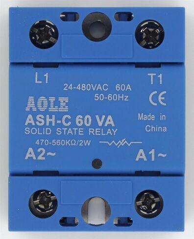 ASH-C-60VA Single-Phase AC 60A 24-480VAC Solid-State Voltage Regulator 60VA in Saudi Arabia