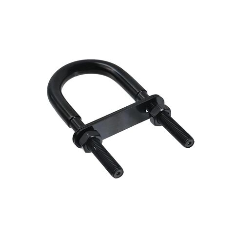 مسامير U-Bolts M8 من Antrader، من الفولاذ المقاوم للصدأ للقوارب البحرية، ربطة عنق على شكل حرف U، أسود، مجموعتان in Saudi Arabia