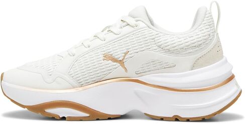 حذاء رياضي نسائي من PUMA Divine، مقاس 8.5 B(M) US، رمادي-ذهبي in Saudi Arabia