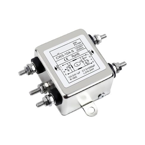 مرشح طاقة التيار المتردد أحادي الطور CW3 CW4L2 10A 20A 30A-S/T AC220V مرشح مرحلة واحدة (CW4L2-20A -R 20A سطح المكتب الطرفي) in Kuwait