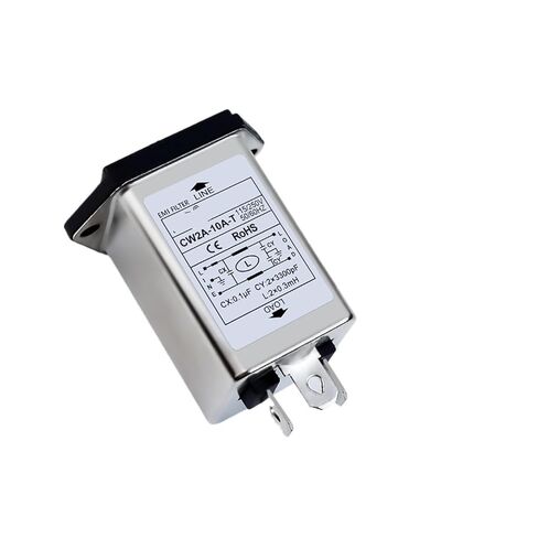 مرشح طاقة التيار المتردد أحادي الطور CW3 CW4L2 10A 20A 30A-S/T AC220V مرشح مرحلة واحدة (CW4L2-20A -R 20A سطح المكتب الطرفي) in Kuwait